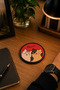 Gray Cat and Meowi Cat Coaster Set of 4 - Pvc Non-Slip Coasters (2 Gray Cats + 2 Meowi Cats) - 6