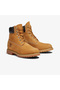 Premium 6 Inch Lace up Women's Yellow Boots - 6