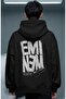 Eminem Rapper Singer Back Printed Unisex Oversize Premium Hoodie
