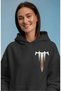 Trivium Rock Metal Music Band Back Printed Unisex Oversize Premium Hoodie - 2