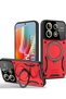 Aconcept Redmi Note 13 Pro 5g Case with Joy Lens Stand Cover (101312) - Red