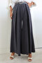 Woven Modal Belted Trousers - 3