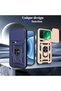 Xiaomi Mi 17 Pro Max Compatible Case with Camera Protection, Sliding Ring, Armor Military Tank Slide Armor Cover - 3