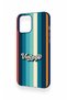 iPhone 12 Pro Max Compatible Vintage Patterned Silicone Case - 4