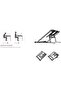 Godes GD-HD888 Folding Laptop Holder – Adjustable Height & Space-Saving Design - 2
