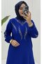 Pırıl Dress Cobalt Blue - 3