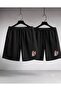Sport Shorts 2-Pack Thin Summer Sweat-Absorbing Cute Cat Printed Women's / Girls' Model