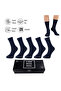 Pure Bamboo Summer Men's Socks Long Plain Short Socks Seamless Premium Gift Boxed 5-Piece Softaura Series L5952Aznp