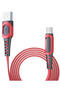 كابل DC01 سوبر سرعة مايكرو USB 1M 2.4A - أحمر