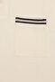 Men Regular Fit Textured Short Sleeve Polo Shirt, Off White - 3
