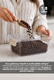 2 Pieces 1.8Lt Elora Organizer Box - Lockable Lid Kitchen Organizer Food Storage Container Beige - 4