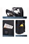 Durable Laptop Backpack Premium Water-resistant 15 L Anti-Theft Backpack for Office Business Travel College School, B00812, Black - 8
