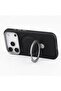 iPhone 18 Pro Better Enjoyment Stand Compatible Case Premium Leather with MagSafe Ring Stand Matte Cover Supports Wireless Charging - 4