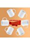 White Sublimation Blank Ceramic Mug 11oz (Pack of 12) – Glossy Custom Coffee Mugs for Sublimation Printing, Personalized Heat Press Ceramic Cups - 4