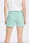 Organic Cotton Aqua Green Women's Shorts - 4