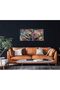 Football Players Graffiti Canvas Wall Art | 50x100 Inches Gallery Wrapped | Dual Helmet Street Art | Colorful Pop Art Sports Decor - 7