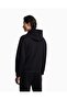 Men's Regular Fit Hooded Logo Signature Long Sleeve Black Sweatshirt - 4