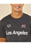 Men Charcoal Graphic T-Shirt - 4