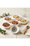 Minel 8 cm 6-Piece Porcelain Breakfast Presentation-Snack Bowl Set