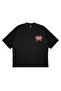Unisex Women's Men's Crab Sticker Logo Front Design Printed Oversize Thick Fabric Relaxed Cut T-Shirt - 3