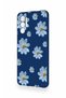 Tecno Pova 3 Compatible Blue Daisy Patterned Silicone Case - 4