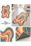 Sdt Mixed Patterned Modern Woven Base Decorative Carpet Sdtamor1327