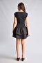 Boat Neck Ribbed Sleeveless Cotton Mini Dress I0921Ax26Au - 6