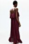 Frill-trimmed A-line dress - 5