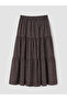 Trendlucky Polka Dot Layered Skirt with Elastic Waist - 5
