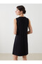 Original Oval Neck A-Line Dress - 4