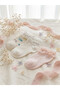 Esvab • Modern & Distinctive Embroidered Baby Girl Booties Socks 3-Piece Set