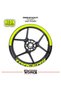 Yamaha Tracer 9 Wheel Rim Strip – Half Rim Covering & Tracer 9 Lettering Sticker Set