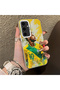 Samsung Galaxy S24 Fe Compatible Silicone Edge Hard Back Case Couple Phone Case Neymar Patterned - 3