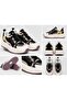 Men's Fashion Chunky Platform Sneakers – Black, White & Grey Lace-Up Casual Shoes