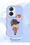 Vivo Y27 Compatible Case Camera Protective Blue Silicone Couple Phone Case Conan Pattern - 2