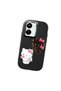 Poco C65 Compatible Case Camera Protector Black Silicone Couple Phone Case Kitty Patterned - 3