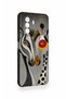 Huawei Nova Y70 Compatible Zebra and Giraffe Patterned Silicone Case - 3