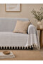 غطاء أريكة من القطن الفاخر - متعدد الاستخدامات 180 × 220 - 2