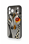 iPhone 17 Pro Max Compatible Zebra and Giraffe Patterned Silicone Case - 4
