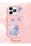 Realme Note 50 Compatible Case Camera Protector Pink Silicone Couple Phone Case Floral Pattern - 2