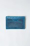 Genuine Leather Card Holder with Shawl Pattern, Minimal Size, Men's and Women's Card Holder - 3