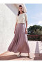Original Buy Zippered Flared Skirt