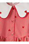 Nevavm Farklı Bebe Yaka Girl's Striped Dress - 3