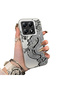 Mi 14t Pro Compatible High-Quality Chinese Style Black and White Dragon Printed Case - 2