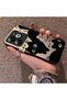 Tecno Spark 20C Compatible High-Quality Fun Black Cat Printed Case, Cute Stylish Shock