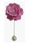 Handmade Peony Brooch - 2