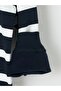 Lcw Vision Navy Blue Polo Collar Striped Men's Sweatshirt - 7