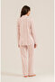 Women'S, Shirt Collar, (Socks Included), Pajama Set - 3