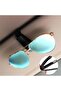 Black Car Sun Visor Glasses Holder Clip Mount Clip Apparatus 1 Piece - 2