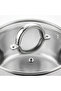 Kaisa Villa Stainless Steel Cooking Pot with Glass Lid 3.9 L - 4